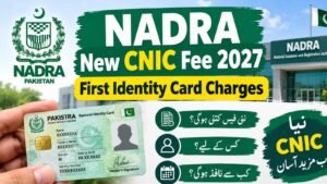 New CNIC Fee 2027