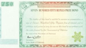 Rs. 750 Prize Bond Result List 2026 October 15 Rawalpindi
